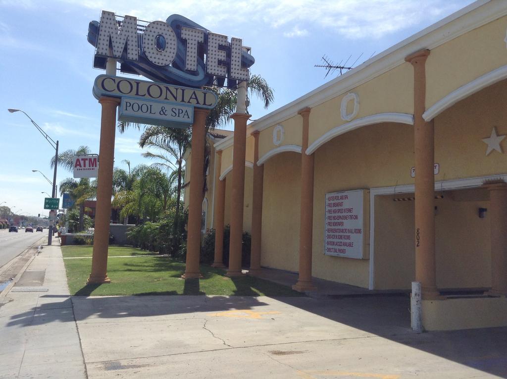 Colonial Pool & Spa Motel Long Beach Exterior foto